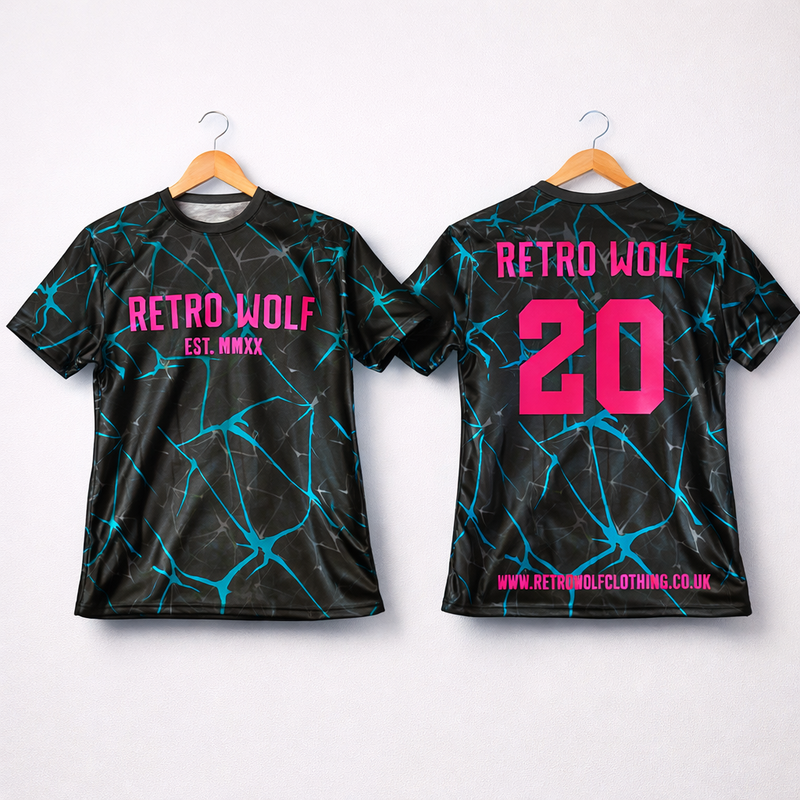 RETRO WOLF LIMITED EDITION JERSEY TEE