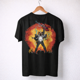 ROCK ON WOLF TEE