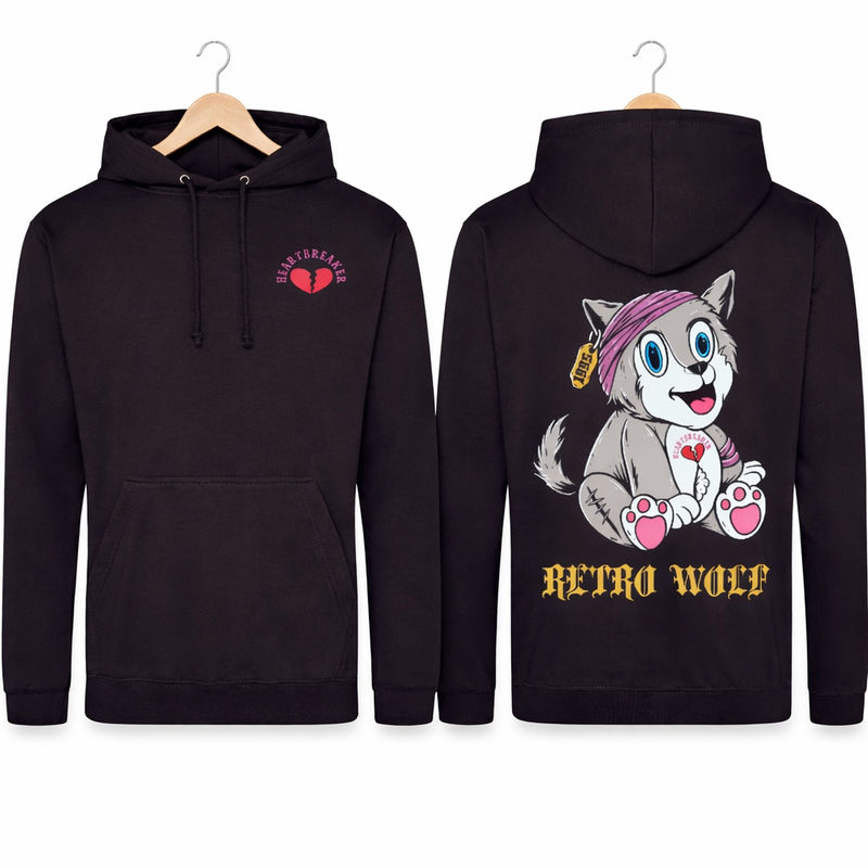 HEARTBREAKER WOLF HOODIE