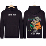 SPACE INVADERS RETRO WOLF HOODIE