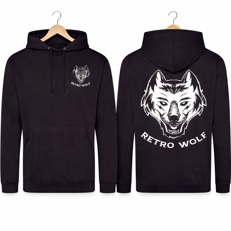 DOT WORK WOLF HOODIE