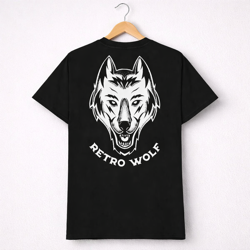 DOT WORK WOLF T-SHIRT