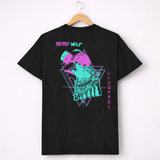 NEON HOWLING WOLF T-SHIRT