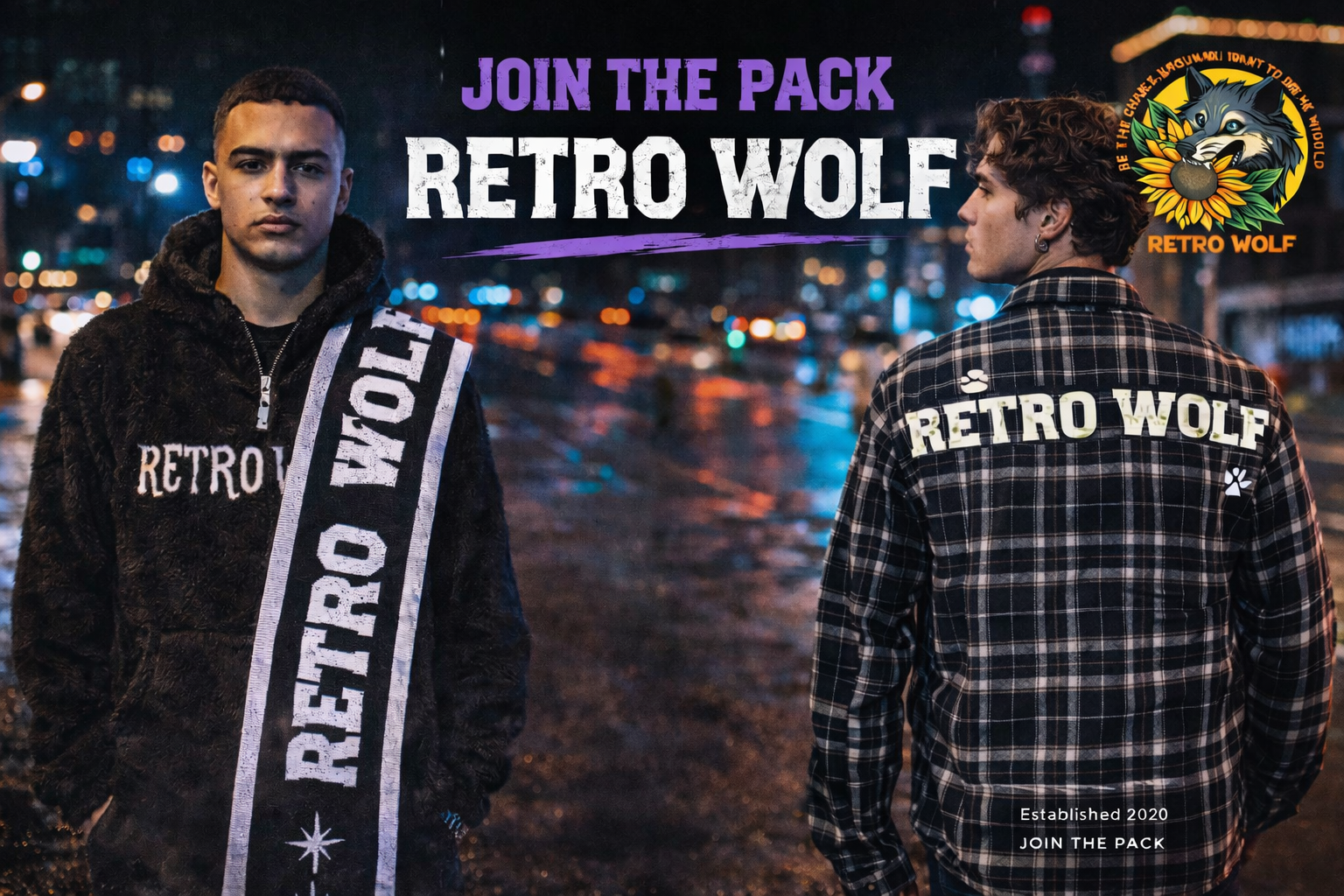 Retro Wolf Clothing