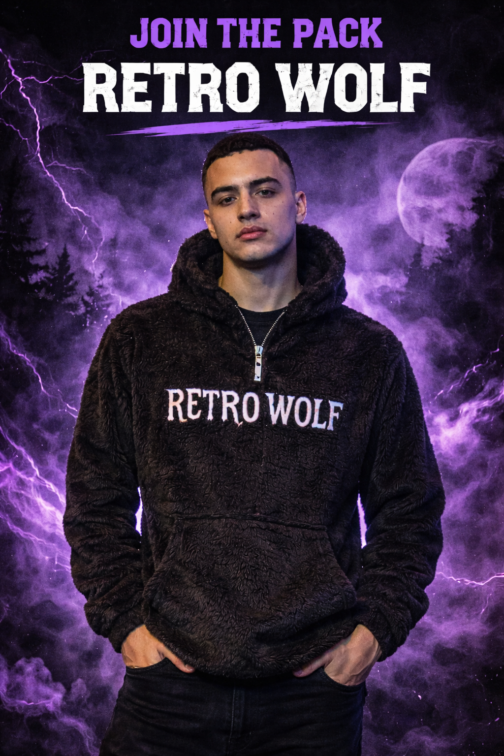 Retro Wolf Clothing