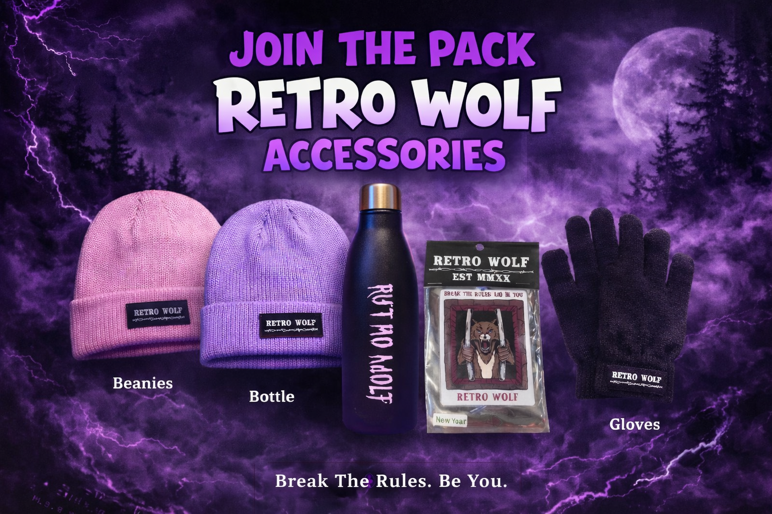 Retro Wolf Clothing