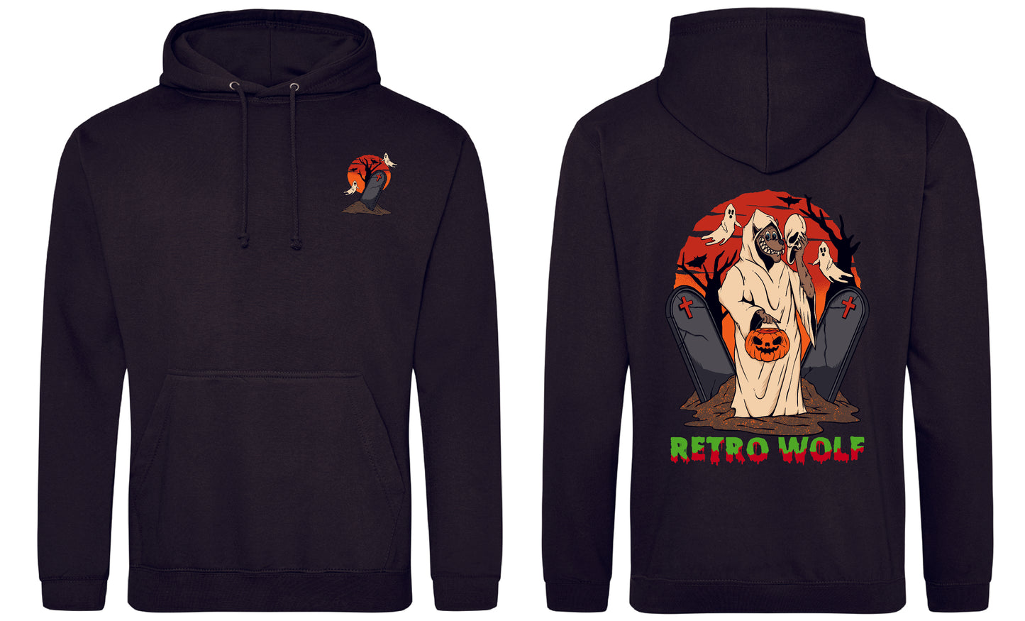 SPOOKTACULAR WOLF HOODIE