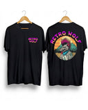 Sunset Shredder Retro Wolf Tee