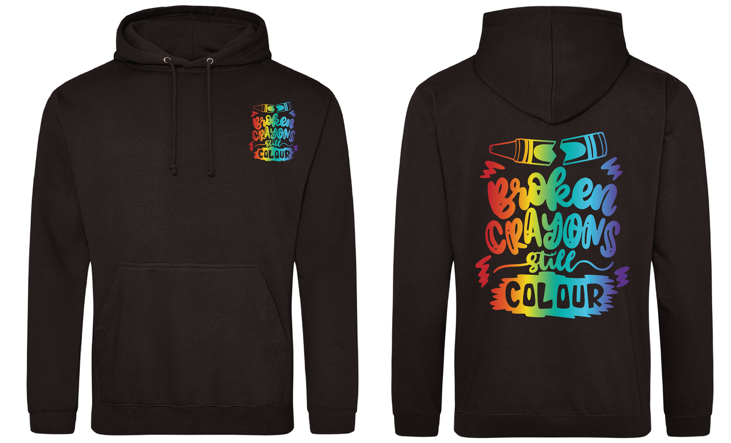 BROKEN CRAYON HOODIE