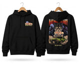 Dead Man’s Hand Retro Wolf Hoodie