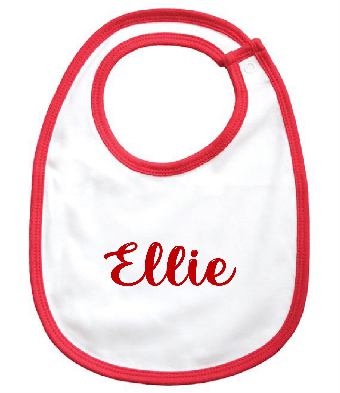 PERSONALISED NAME BABY BIBS