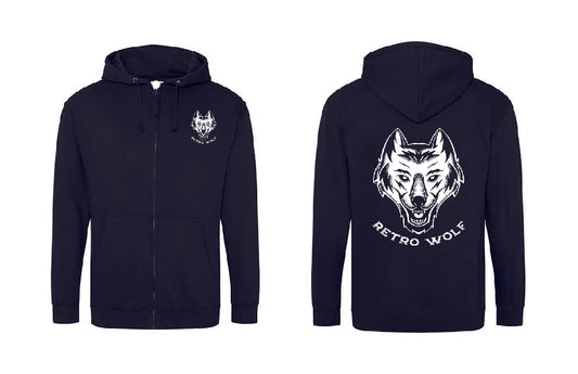 DOT WORK WOLF ZIP HOODIE