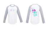 NEON HOWLING WOLF GREY LONG SLEEVE TEE