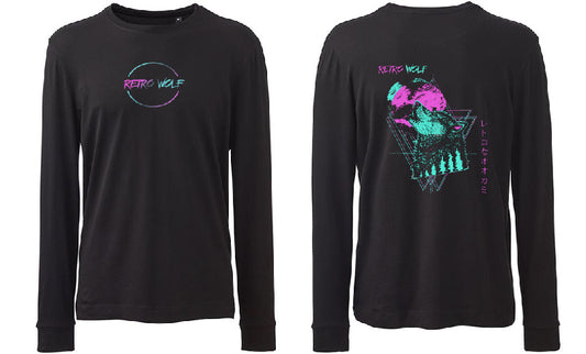 NEON HOWLING WOLF LONG SLEEVE TEE