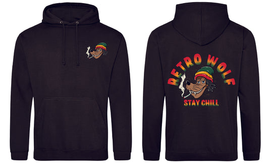 RASTA WOLF HOODIE