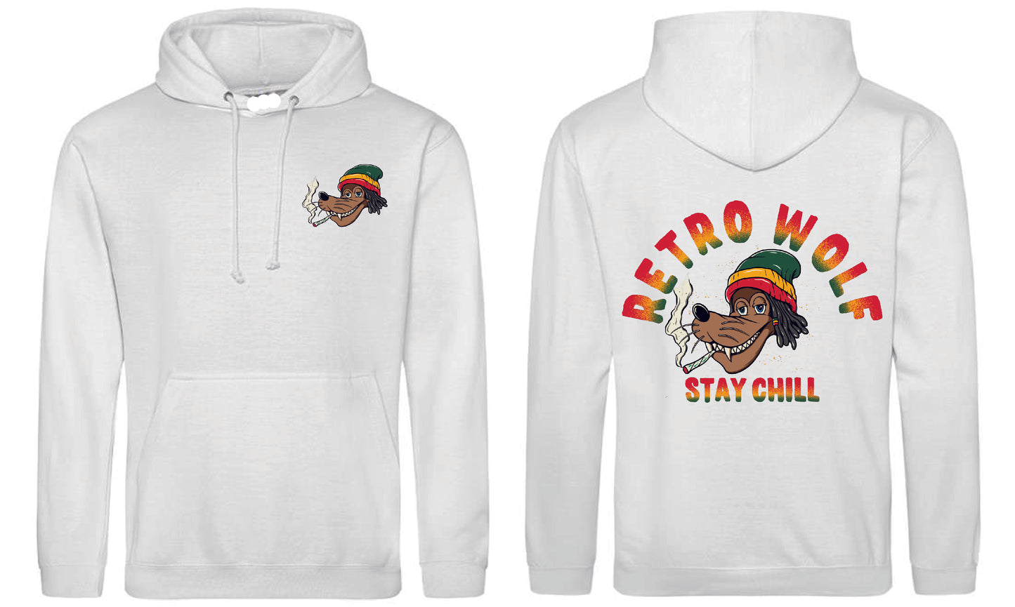 RASTA WOLF HOODIE