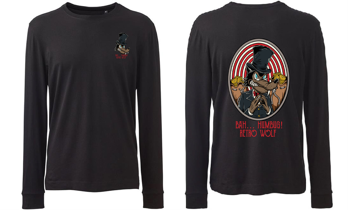 SCROOGE WOLF LONG SLEEVE TEE