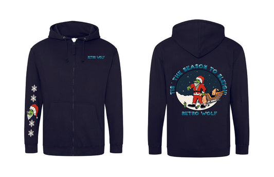 SLEIGH IT ZIP HOODIE