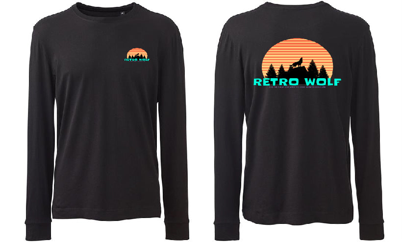 SUNSET WOLF LONG SLEEVE TEE