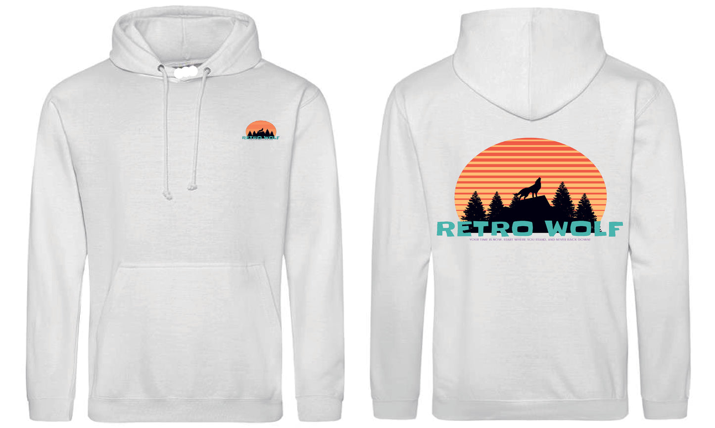 SUNSET WOLF HOODIE