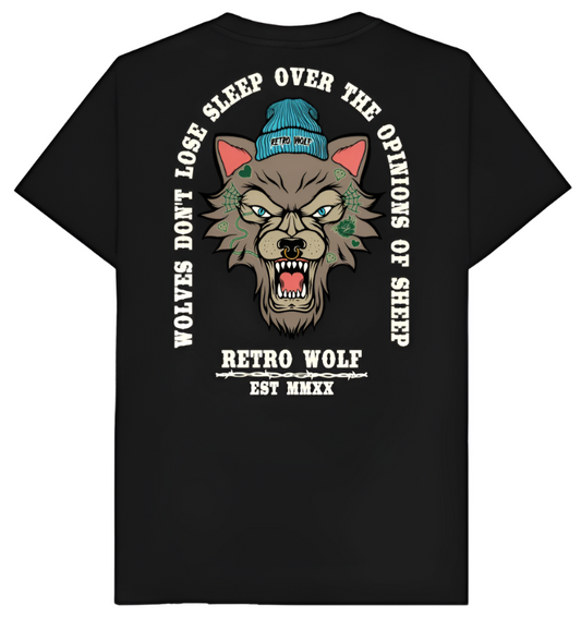 TATTOOED WOLF T-SHIRT