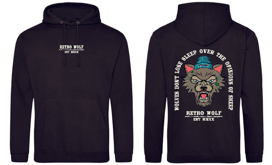 TATTOOED WOLF HOODIE