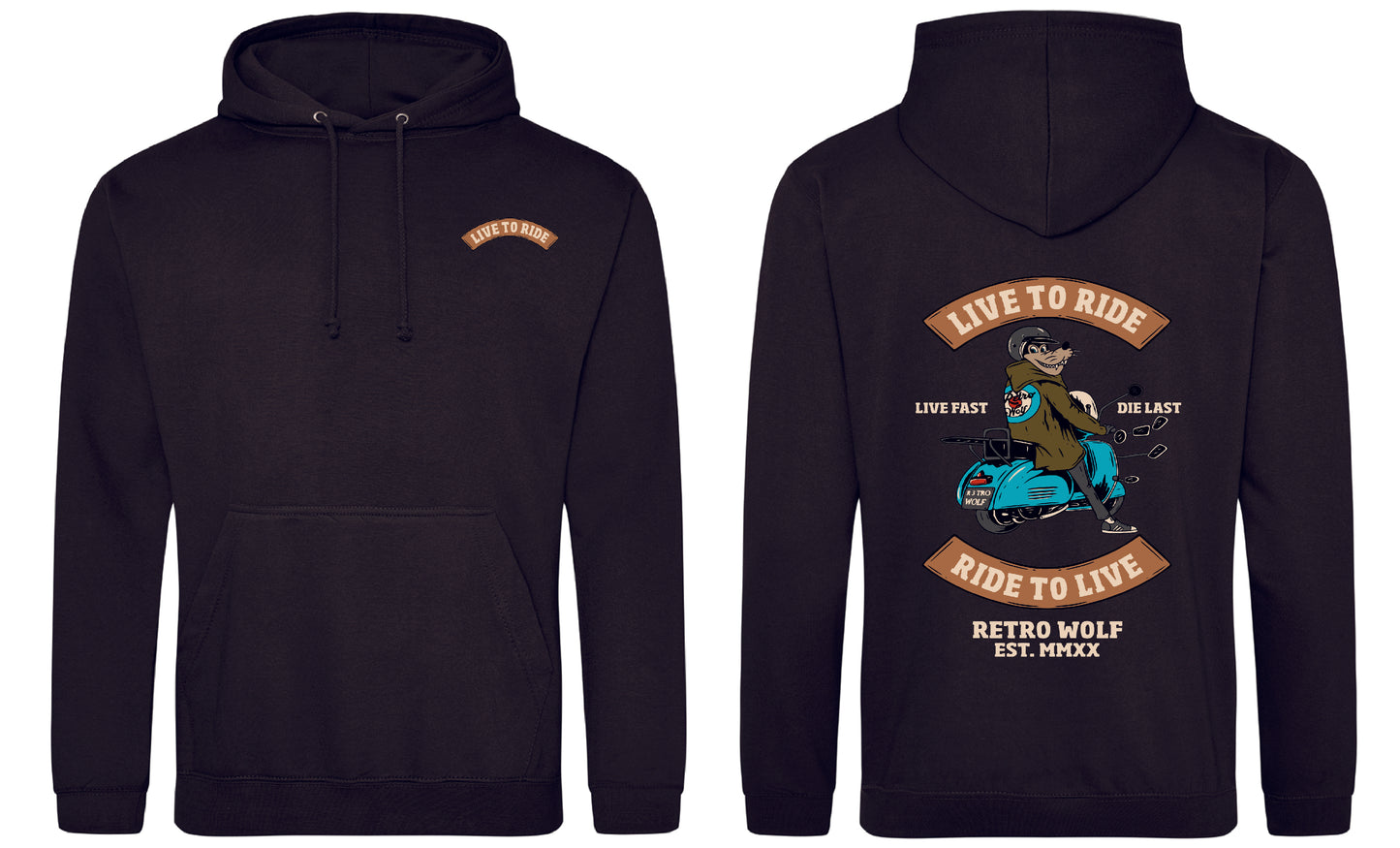 WOLF RIDER HOODIE