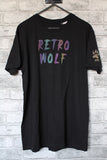 REFLECTIVE RETRO WOLF T-SHIRT