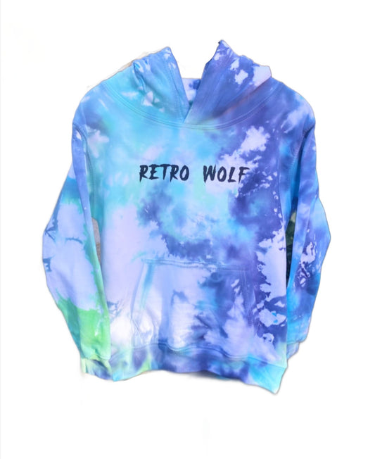 KIDS CUSTOM TIE DYE HOODIE