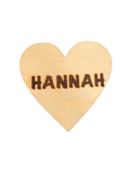 CUSTOM ENGRAVED HEART MAGNET