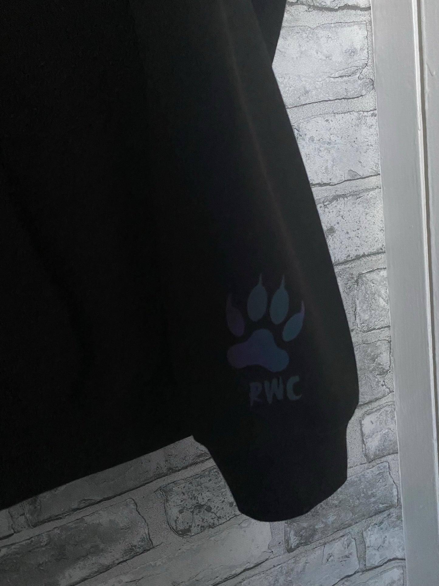 REFLECTIVE RETRO WOLF HOODIE