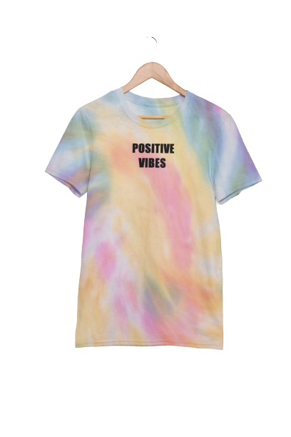 PERSONALISED NAME CUSTOM TIE DYE T-SHIRT